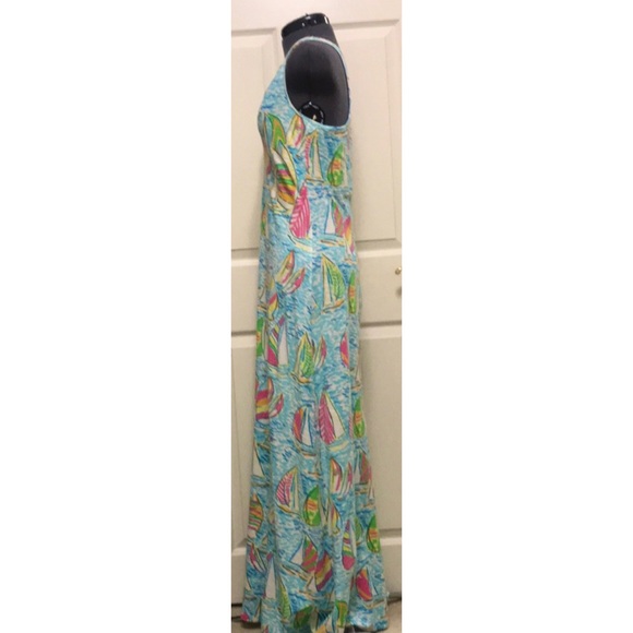 Lilly Pulitzer You Gotta Regatta Treena Maxi Dress - Picture 13 of 16